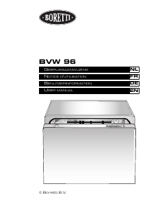 Mode d’emploi Boretti BVW 96 Lave-vaisselle