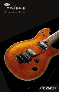 Manual de uso Peavey EVH Wolfgang Guitarra