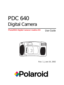 Manual Polaroid PDC 640 PhotoMax Digital Camera