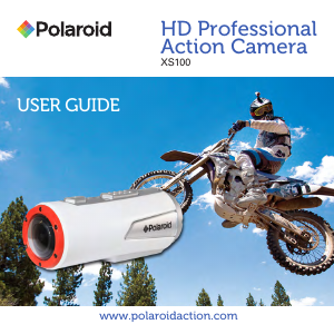 Manual Polaroid XS100 Action Camera