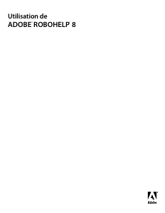 Mode d’emploi Adobe RoboHelp 8