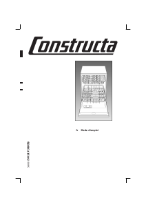 Mode d’emploi Constructa CG431V9 Lave-vaisselle