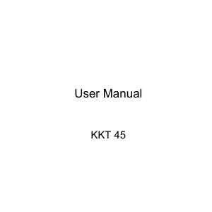 Manual Lava KKT 45 Mobile Phone