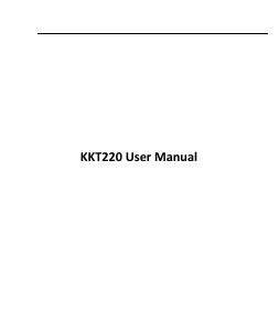 Bruksanvisning Lava KKT 220 Mobiltelefon
