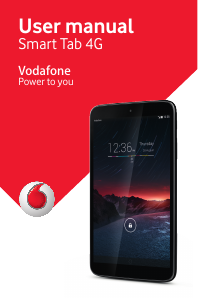 Bruksanvisning Vodafone Smart Tab 4G Tablet