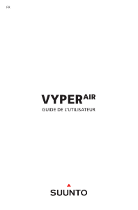 Mode d’emploi Suunto Vyper Air Ordinateur de plongée