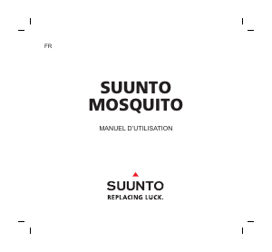 Mode d’emploi Suunto Mosquito Ordinateur de plongée
