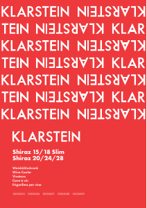 Bruksanvisning Klarstein 10035028 Shiraz Vinkyl