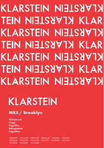 Mode d’emploi Klarstein 10035226 Brooklyn Réfrigérateur
