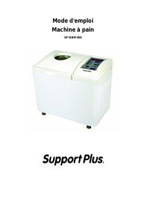 Mode d’emploi SupportPlus SP-BBM-004 Machine à pain