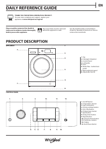 Handleiding Whirlpool FWDD 117168W UK N Was-droog combinatie