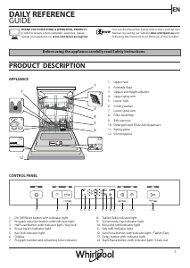 Manual Whirlpool WFC 3B19 UK N Dishwasher