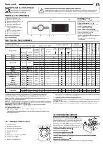Mode d’emploi Whirlpool FFBBE 6438 B F Lave-linge