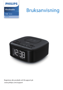 Bruksanvisning Philips TAR7705 Klockradio