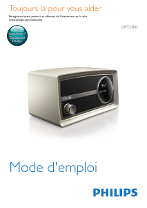 Mode d’emploi Philips ORT2300B Radio