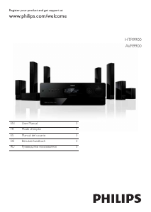 Mode d’emploi Philips AVR9900 Système home cinéma