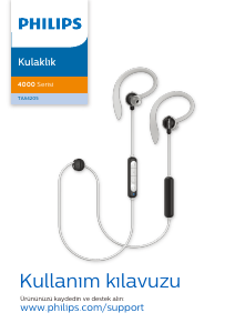Kullanım kılavuzu Philips TAA4205BK Kulaklık