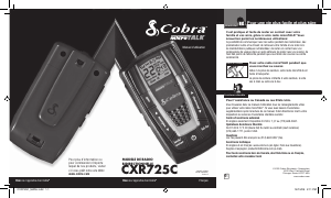 Mode d’emploi Cobra CXR725C Talkie-walkie