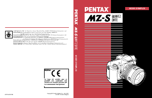 Mode d’emploi Pentax MZ-S Camera