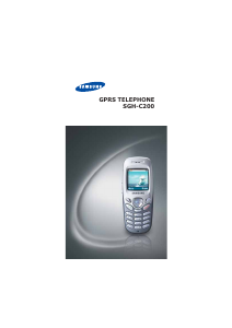 Bruksanvisning Samsung SGH-C200S Mobiltelefon
