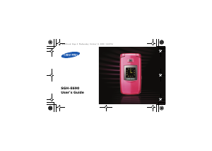 Bruksanvisning Samsung SGH-E690 Mobiltelefon