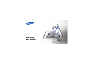 Bruksanvisning Samsung SGH-E890 Mobiltelefon