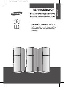 Handleiding Samsung RT2ASDSS Koel-vries combinatie