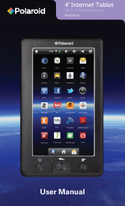 Bruksanvisning Polaroid PMID4300 Tablet