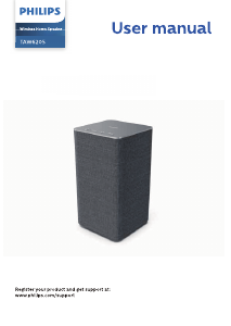 Manual Philips TAW6205 Speaker