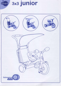 Kullanım kılavuzu ItsImagical 3X3 Junior Üç tekerlekli bisiklet
