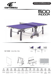 Manuale Cornilleau 500 Indoor Tavolo da ping pong