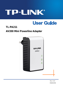 Handleiding TP-Link TL-PA211 Powerline adapter