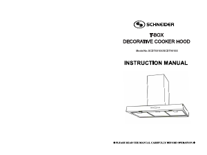 Handleiding Schneider SCDT 7010 LX Afzuigkap