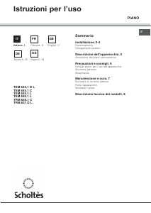 Bedienungsanleitung Scholtès TRM 631 O L Kochfeld