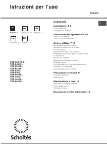Bedienungsanleitung Scholtès TRP 632 TD L Kochfeld