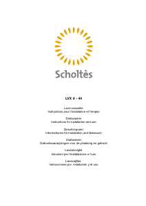 Bedienungsanleitung Scholtès LVX 9-44 Geschirrspüler