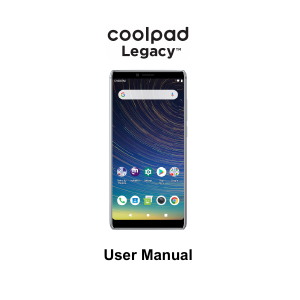 Bruksanvisning Coolpad Legacy Mobiltelefon