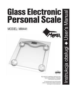 Manual Manta MM441 Scale