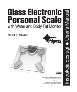 Manual Manta MM443 Scale