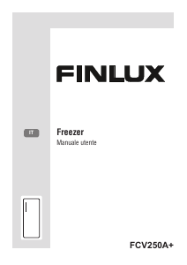 Manuale Finlux FCV250A+ Congelatore