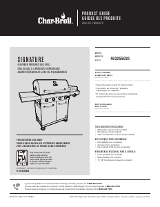 Mode d’emploi Char-Broil 463255020 Signature Barbecue