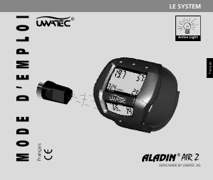 Mode d’emploi Uwatec Aladin Air Z Ordinateur de plongée