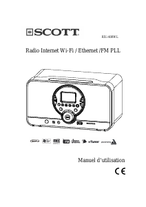 Mode d’emploi Scott RXI 400 WL Radio