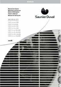 Manual Saunier Duval SDH 31-026 NW Ar condicionado