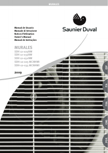 Manual Saunier Duval SDH 12-025 NW Ar condicionado