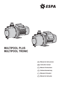 Handleiding ESPA Multipool Plus Zwembadpomp