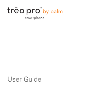 Handleiding Palm Treo Pro Mobiele telefoon