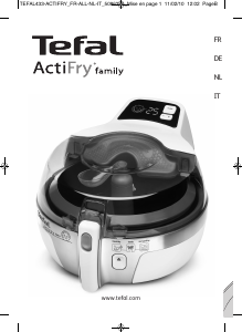 Mode d’emploi Tefal AH900233 ActiFry Family Friteuse