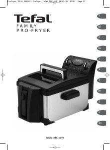 Manual Tefal FR401531 Family Pro Fritadeira