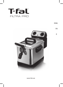 Manual de uso Tefal FR404653 Filtra Pro Freidora